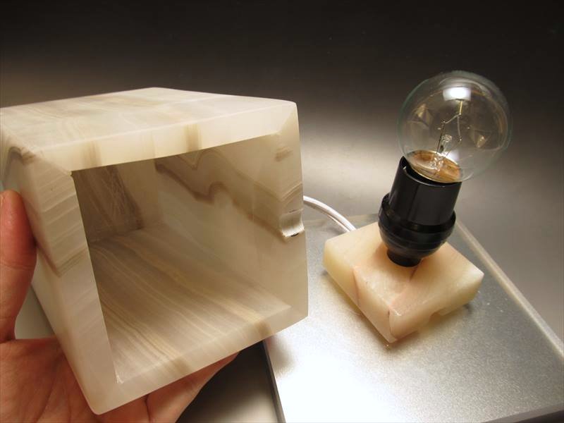 アラゴナイトランプ