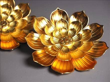 ロータス 渦巻香 スティック香 蓮の花 お香立て