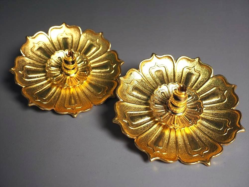 ロータス 渦巻香 スティック香 蓮の花 お香立て