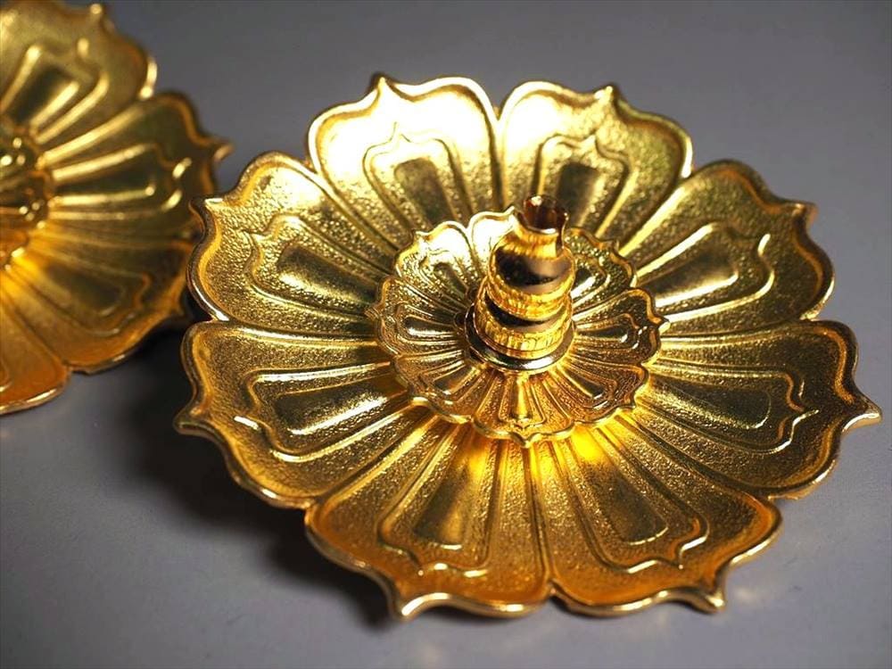 ロータス 渦巻香 スティック香 蓮の花 お香立て