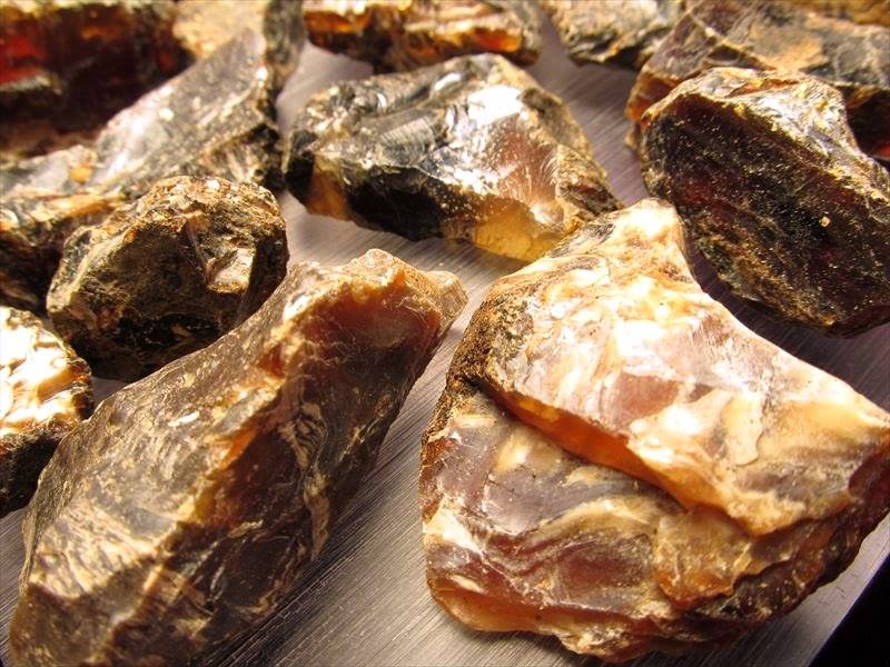 ☆原石300g詰め合わせ☆神秘のブルー発色！☆インドネシア スマトラ島