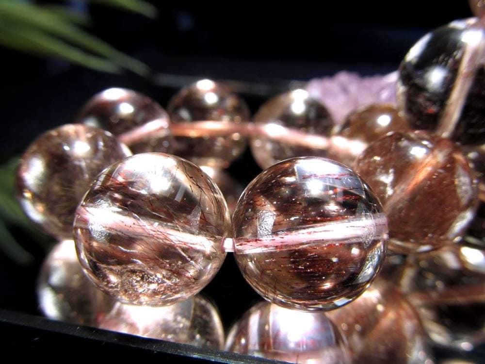 スーパーセブン ブレスレット セイクリッドセブン ゲーサイト ストロベリークォーツ