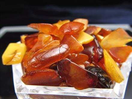 細石 チップ ちっぷ 天然石 アンバー