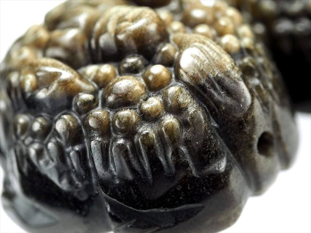 オブシディアン 黒曜石 プレート タンブル パワーストーン