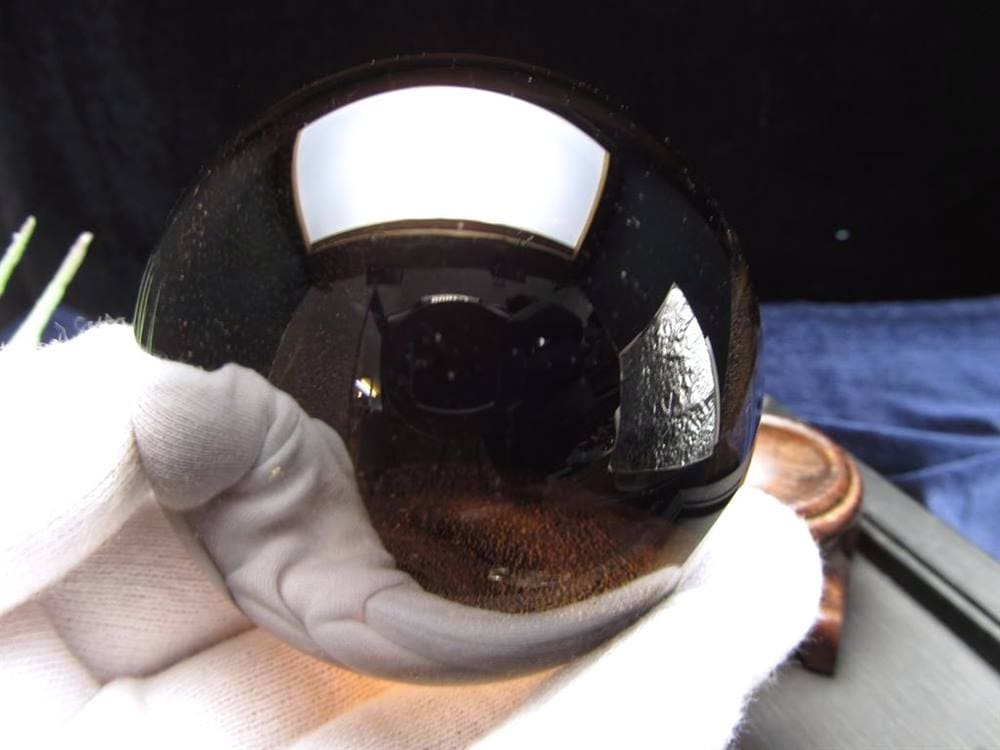 スモーキークォーツ 煙水晶 丸玉 スフィア スモーキークォーツ置物