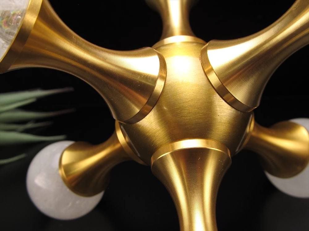 置物 オブジェ 分子 丸玉 水晶