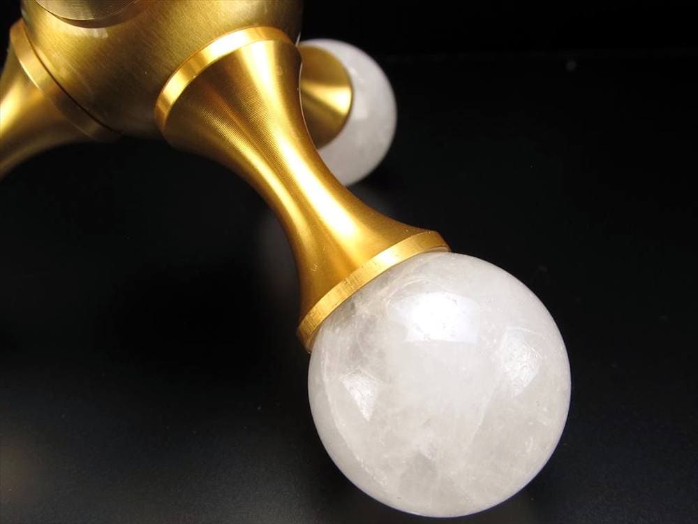 置物 オブジェ 分子 丸玉 水晶