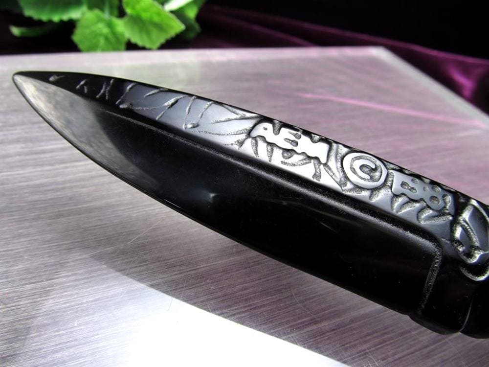 オブシディアン ナイフ ダガー 黒曜石 刀