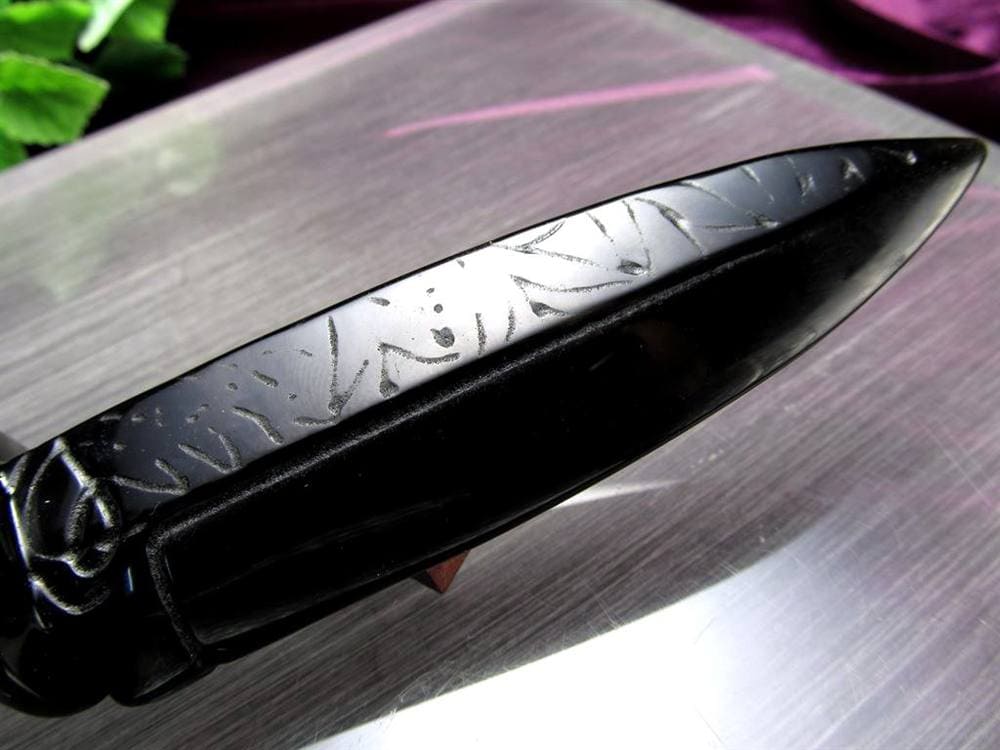 オブシディアン ナイフ ダガー 黒曜石 刀
