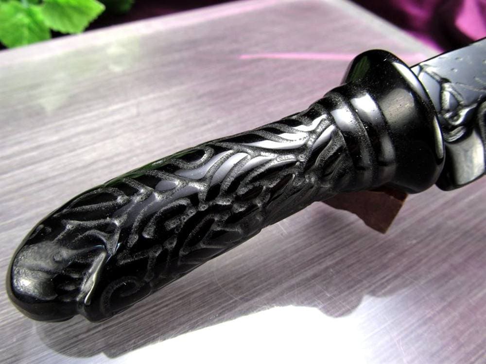 オブシディアン ナイフ ダガー 黒曜石 刀