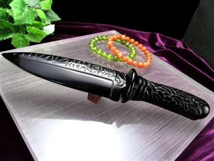 オブシディアン ナイフ ダガー 黒曜石 刀