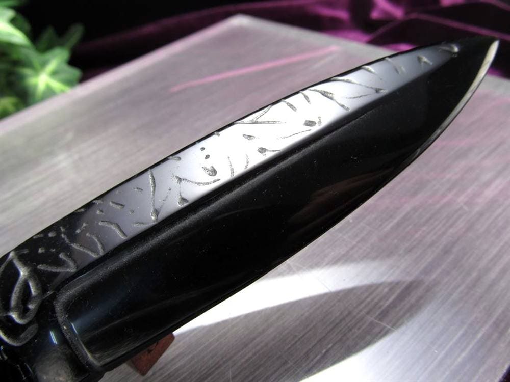 オブシディアン ナイフ ダガー 黒曜石 刀