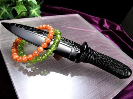 オブシディアン ナイフ ダガー 黒曜石 刀