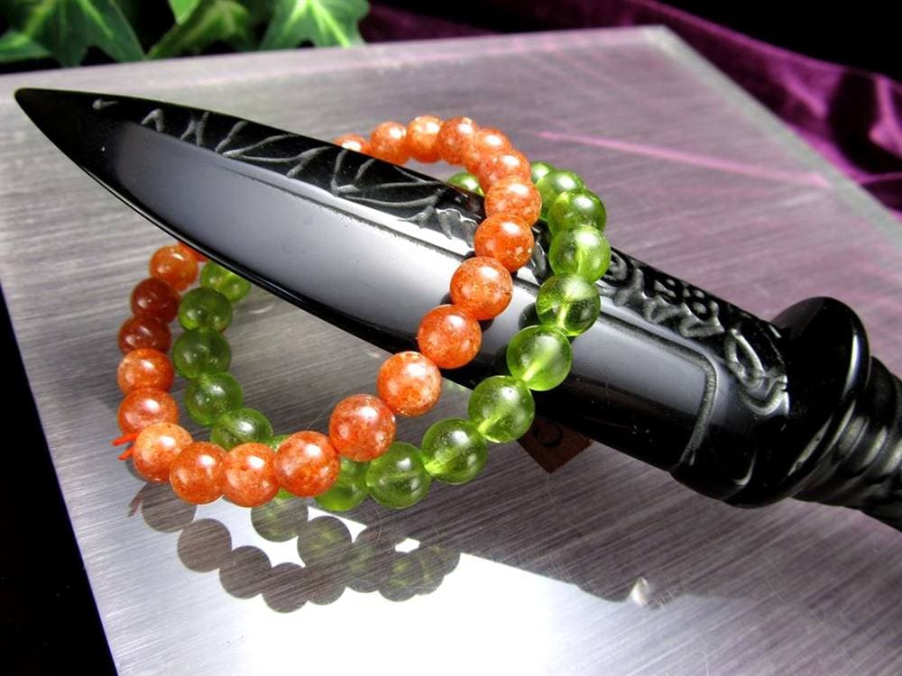 オブシディアン ナイフ ダガー 黒曜石 刀