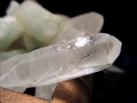 エメラルドグリーンファントム タンブル 握り石 詰め合わせ 磨き石