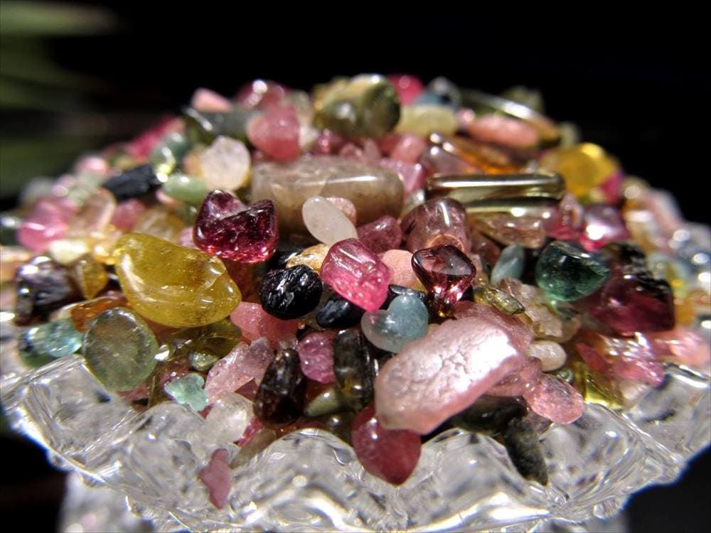 さざれ 細石 トルマリン 電気石 tourmaline