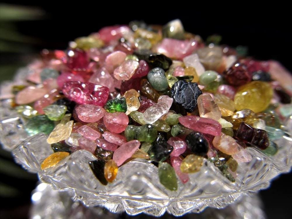 さざれ 細石 トルマリン 電気石 tourmaline