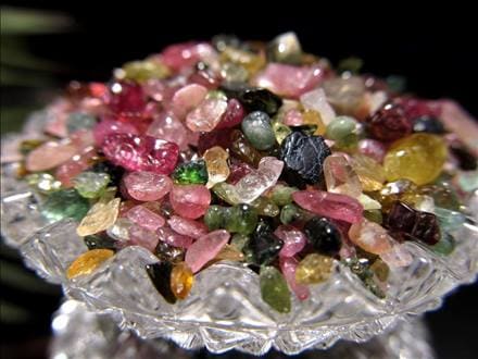 さざれ 細石 トルマリン 電気石 tourmaline