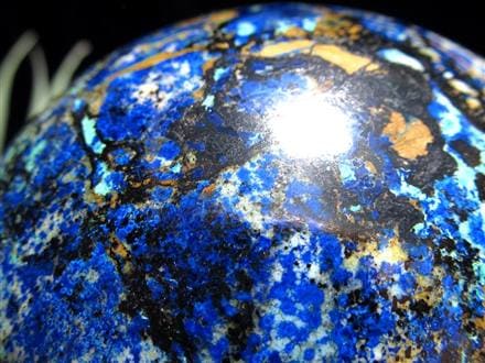 アズライト マラカイト アズロマラカイト 藍銅鉱 孔雀石 丸玉 置物 スフィア