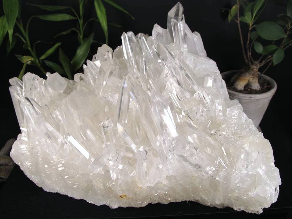 クォーツ 原石 水晶 クリスタル コロンビア産 クラスター