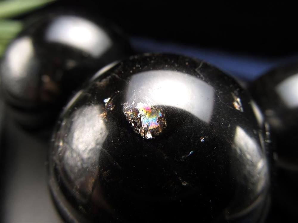 黒水晶 モリオン 丸玉 スフィア チベット産