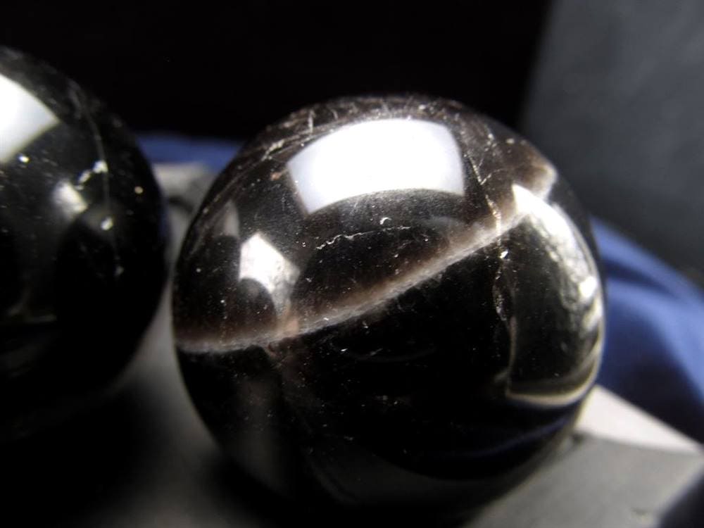 黒水晶 モリオン 丸玉 スフィア チベット産
