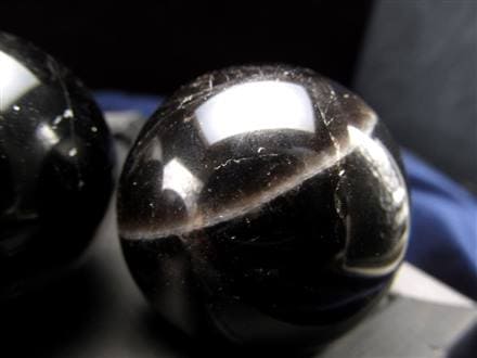 黒水晶 モリオン 丸玉 スフィア チベット産