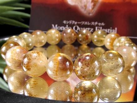 モンドクォーツ タンザニアマスタークリスタル 天然水晶 クォーツ ブレスレット