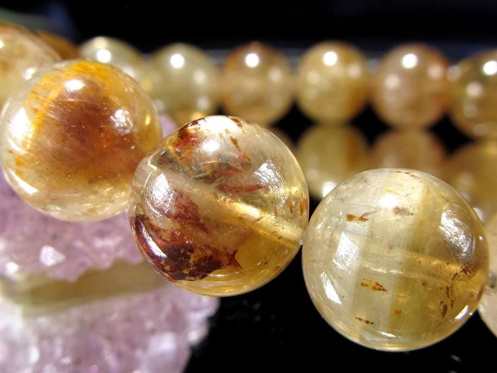 モンドクォーツ タンザニアマスタークリスタル 天然水晶 クォーツ ブレスレット