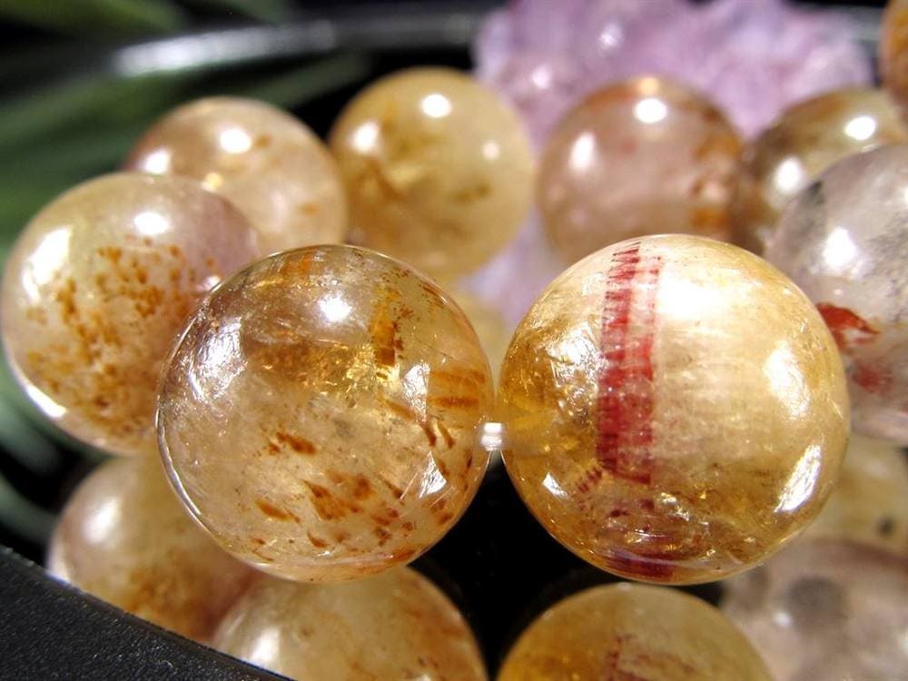 モンドクォーツ タンザニアマスタークリスタル 天然水晶 クォーツ ブレスレット