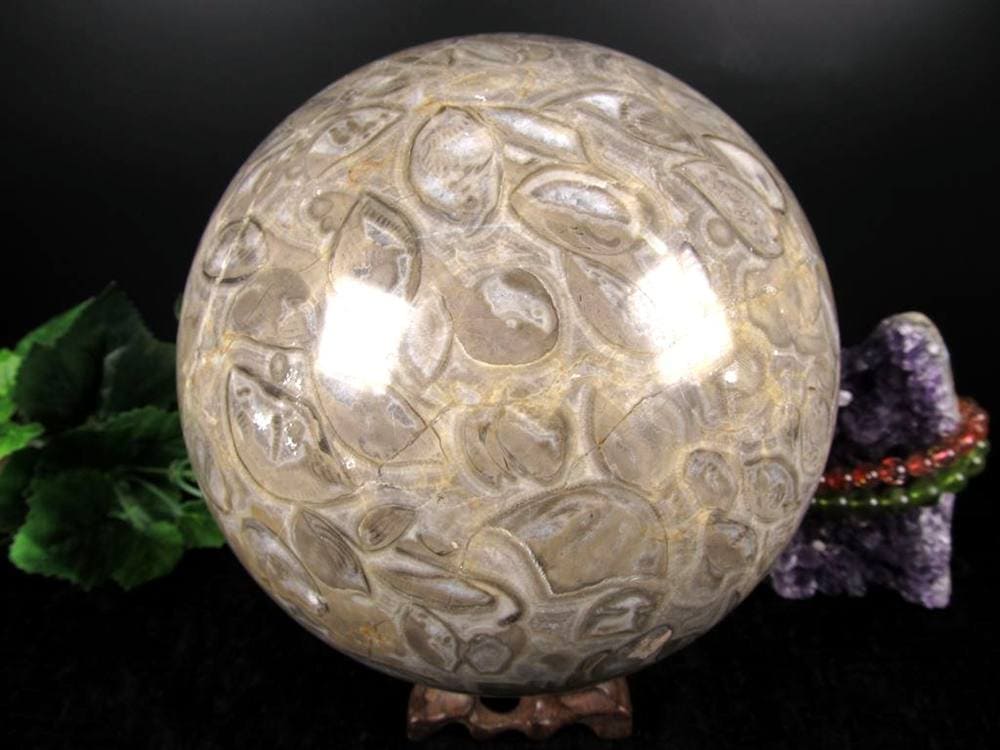 ケセラストーン メロディー女史 丸玉 スフィア 置物