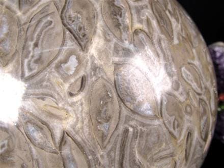 ケセラストーン メロディー女史 丸玉 スフィア 置物