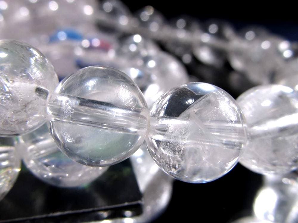 アーカンソークリスタル アーカンソー州産水晶 天然水晶 クォーツ ブレスレット