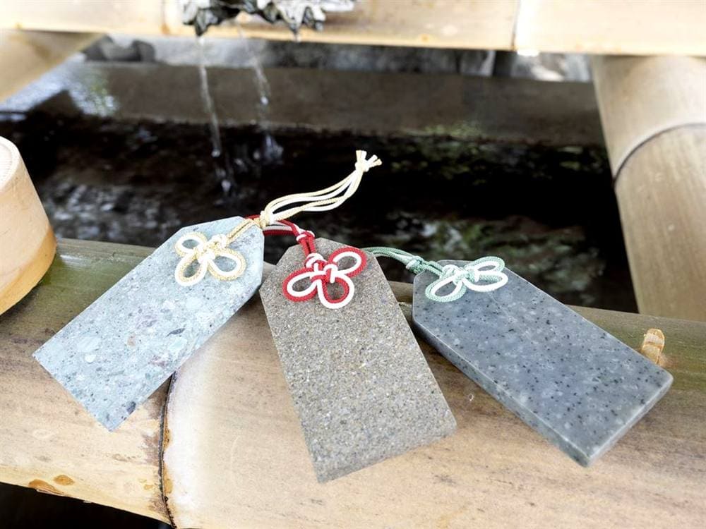 御守り 鳥居 パワーストーン 天然石 国産 日本製