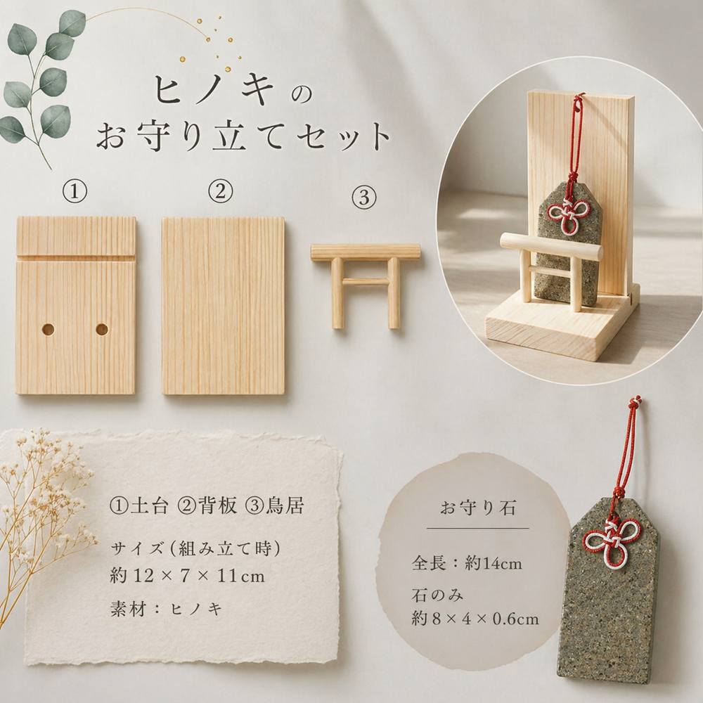 御守り 鳥居 パワーストーン 天然石 国産 日本製