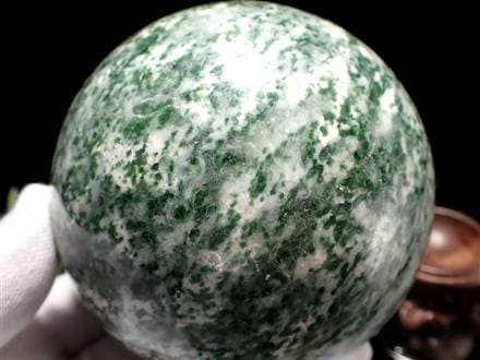 ソーシュライト 中国翡翠 ゾイサイド 丸玉 エピドート スフィア