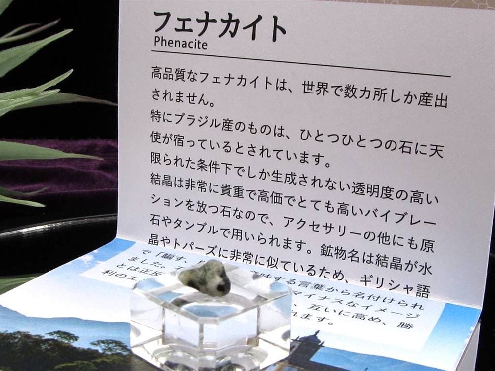 フェナカイト フェナス 原石 結晶 フェナサイト 天然石