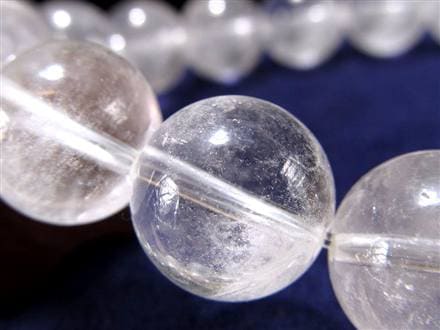 水晶 ブレスレット 黒平 クォーツ 日本製