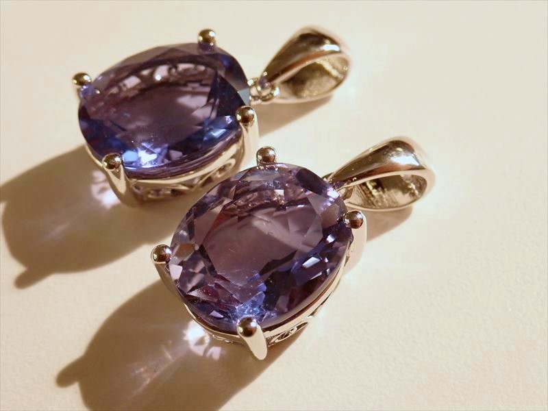 カラーチェンジフローライトペンダントトップ