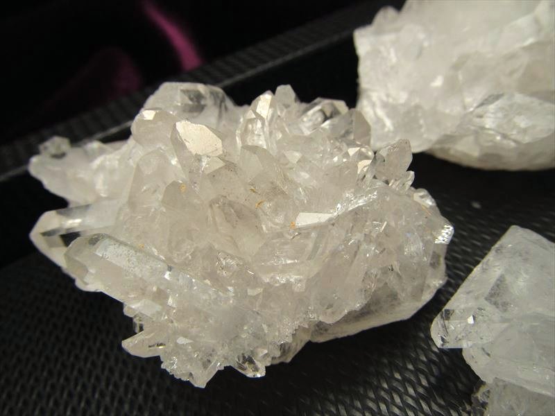 ◇高品質ポイント＆クラスター！◇お得な200gセット◇必須天然石