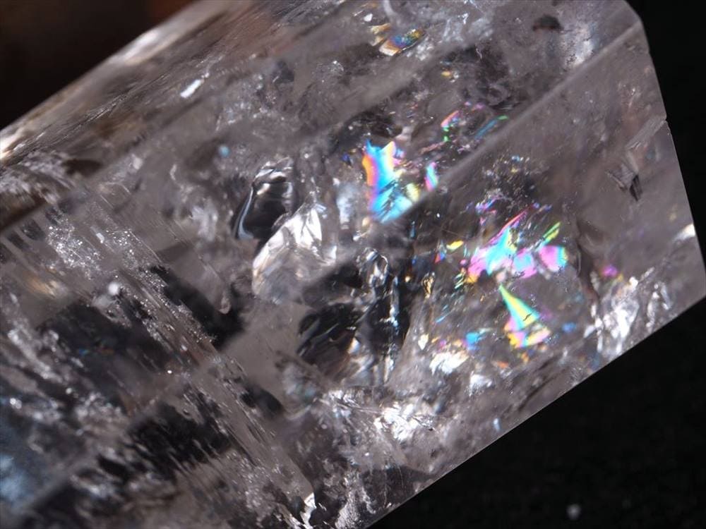 水晶ポイント クリスタル クォーツ 天然水晶 クリスタルポイント