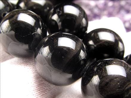 ブラックタイガーアイ,虎目石,タイガーアイ,ビーズ連,連材