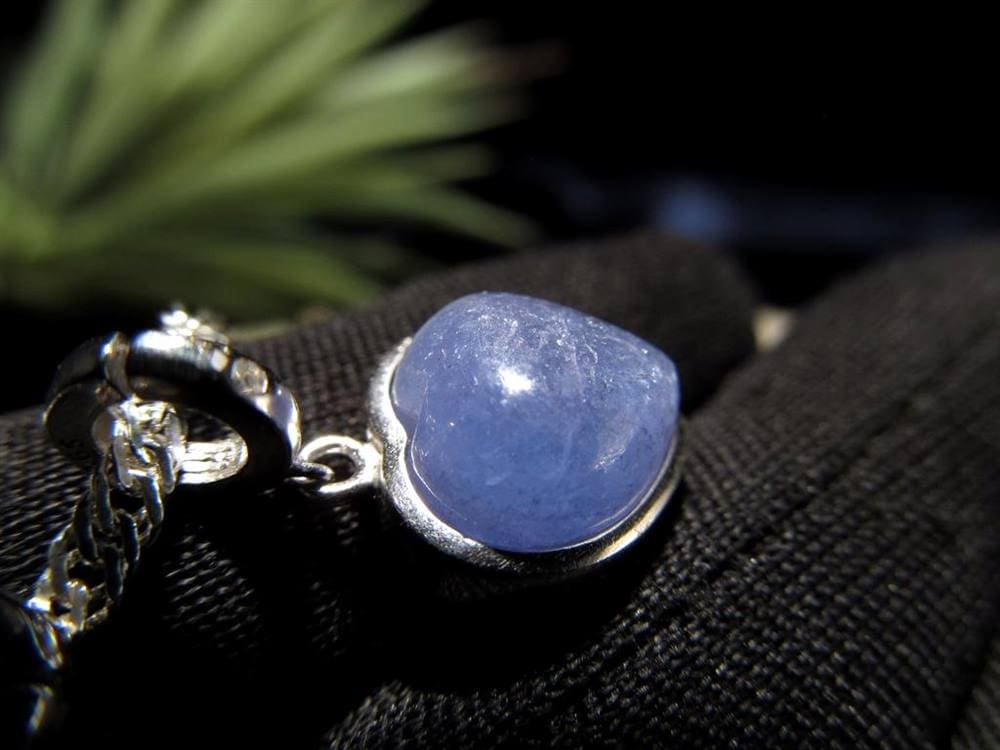 タンザナイト ペンダント ブルーゾイサイト Silver925 ネックレス