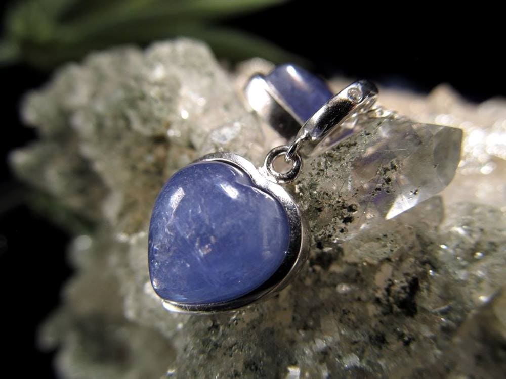 タンザナイト ペンダント ブルーゾイサイト Silver925 ネックレス