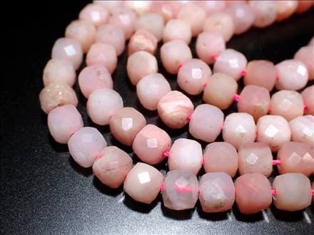 連 キューブカット アクセサリー パーツ 天然石