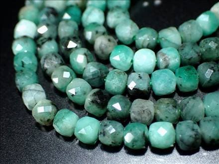 連 キューブカット アクセサリー パーツ 天然石