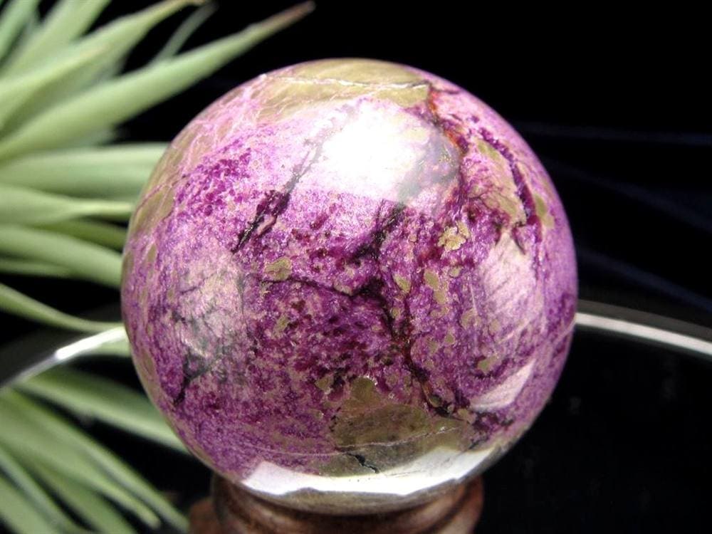 アトランティサイト スティヒタイト サーペンティン スフィア 丸玉