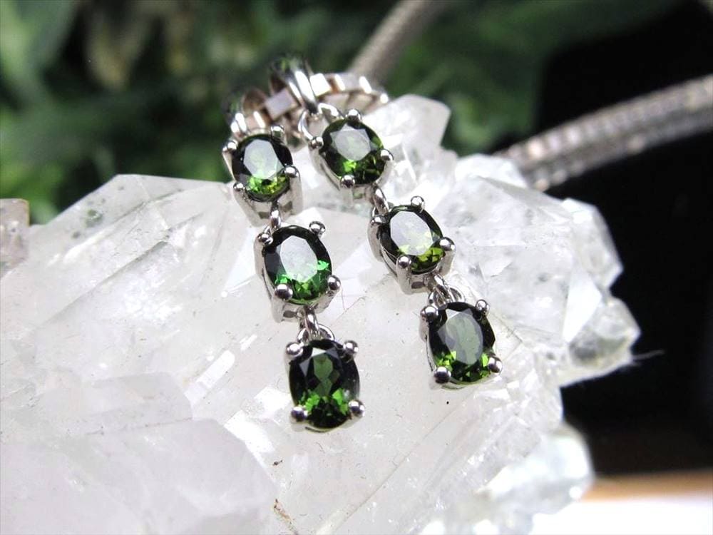 クロムダイオプサイト ペンダントトップ ネックレス アクセサリー Silver925