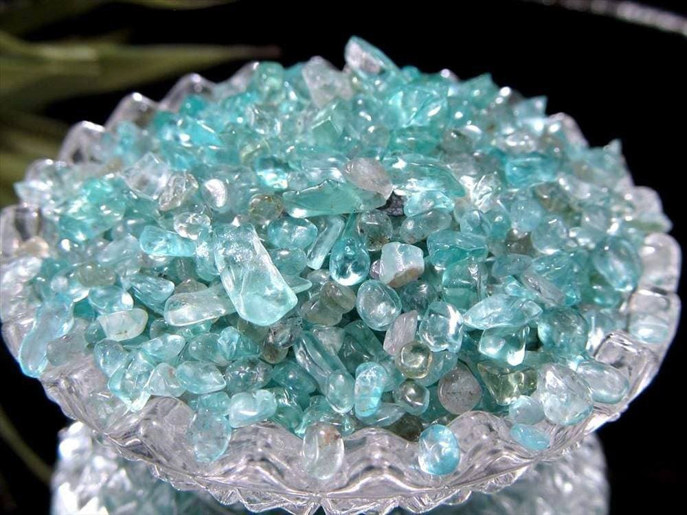 ブルーグリーン,アパタイト,燐灰石,さざれ,サザレ,細石,浄化