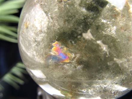 龍神ガーデンクォーツ 庭園水晶 丸玉 置物 ガーデンクォーツ ファントム